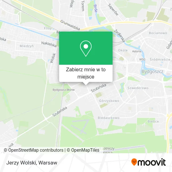 Mapa Jerzy Wolski