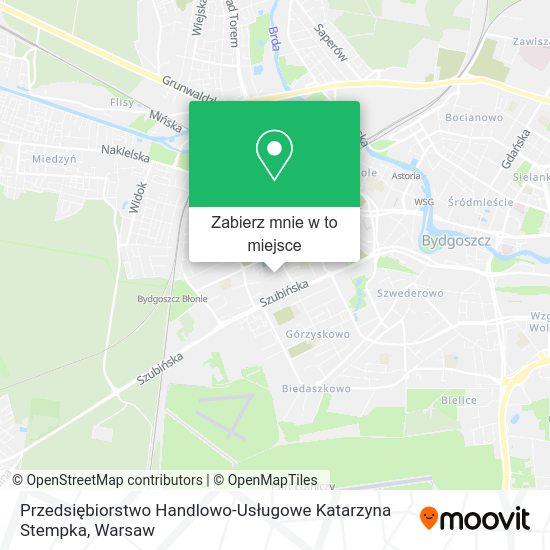 Mapa Przedsiębiorstwo Handlowo-Usługowe Katarzyna Stempka