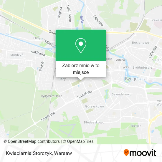 Mapa Kwiaciarnia Storczyk