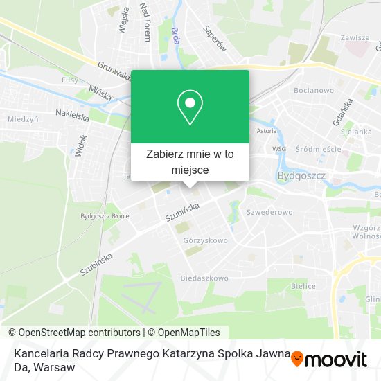 Mapa Kancelaria Radcy Prawnego Katarzyna Spolka Jawna Da