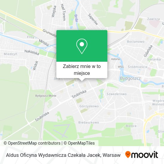 Mapa Aldus Oficyna Wydawnicza Czekała Jacek