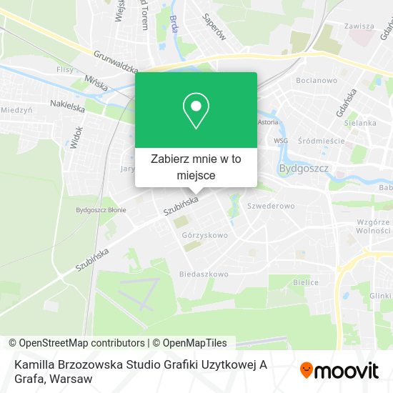 Mapa Kamilla Brzozowska Studio Grafiki Uzytkowej A Grafa