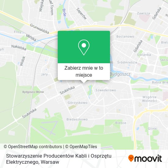 Mapa Stowarzyszenie Producentów Kabli i Osprzętu Elektrycznego