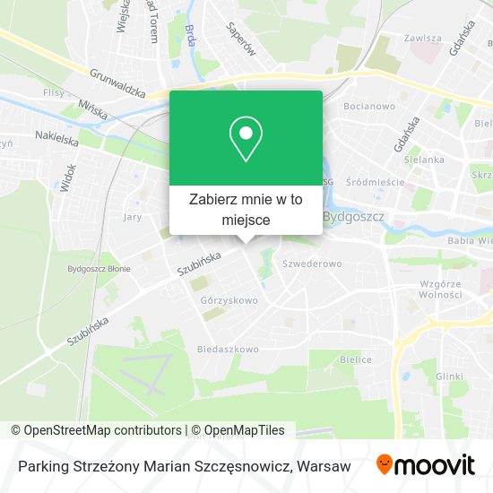 Mapa Parking Strzeżony Marian Szczęsnowicz