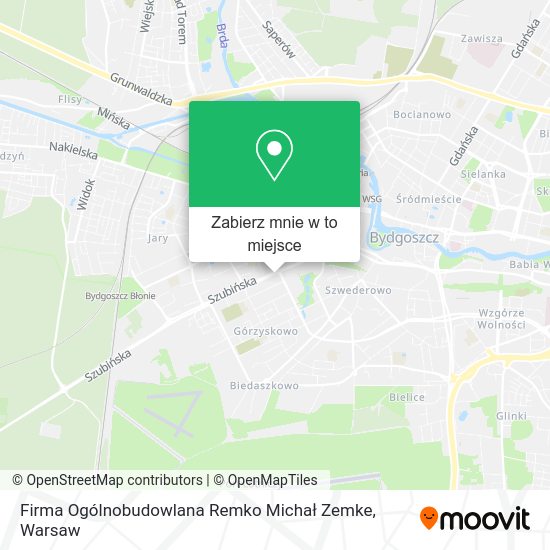 Mapa Firma Ogólnobudowlana Remko Michał Zemke