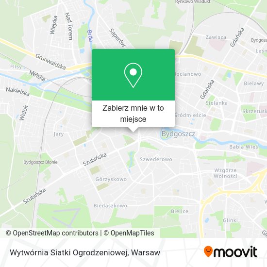 Mapa Wytwórnia Siatki Ogrodzeniowej