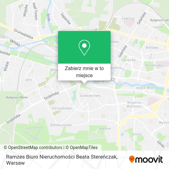 Mapa Ramzes Biuro Nieruchomości Beata Stereńczak