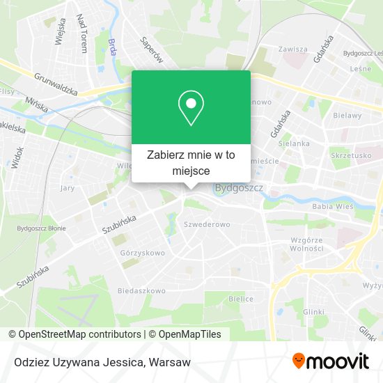 Mapa Odziez Uzywana Jessica