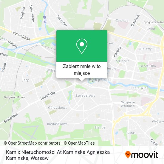 Mapa Kamix Nieruchomości At Kaminska Agnieszka Kaminska