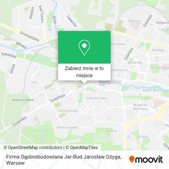 Mapa Firma Ogólnobudowlana Jar-Bud Jarosław Dżyga