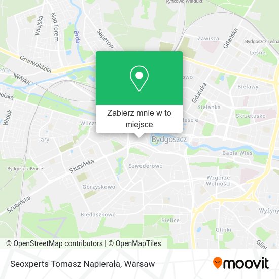 Mapa Seoxperts Tomasz Napierała