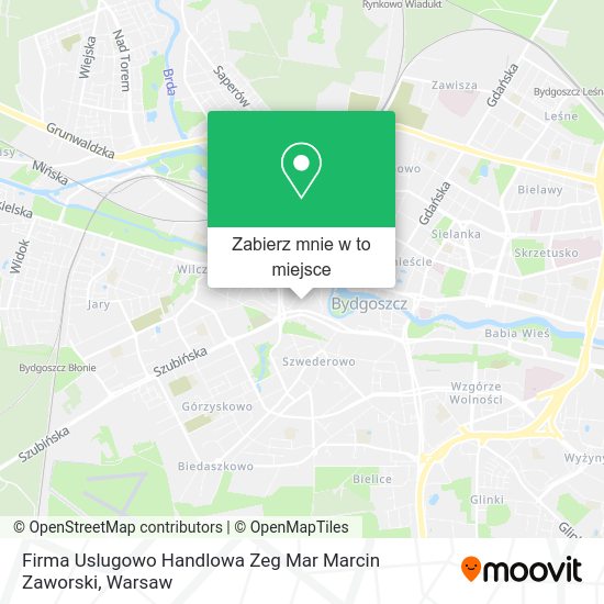 Mapa Firma Uslugowo Handlowa Zeg Mar Marcin Zaworski