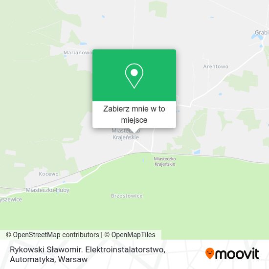 Mapa Rykowski Sławomir. Elektroinstalatorstwo, Automatyka