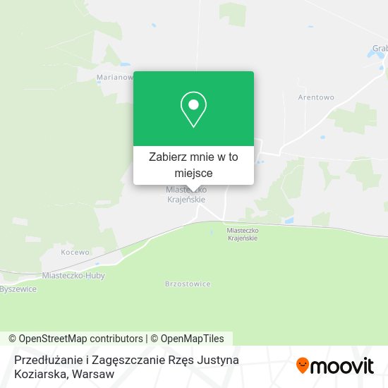 Mapa Przedłużanie i Zagęszczanie Rzęs Justyna Koziarska