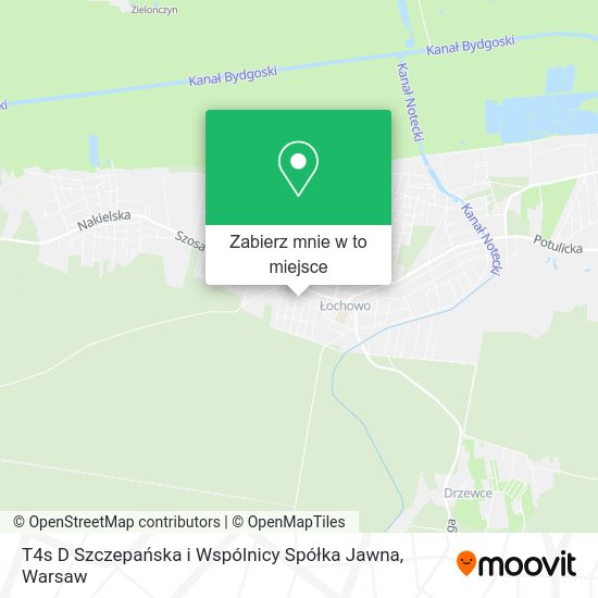 Mapa T4s D Szczepańska i Wspólnicy Spółka Jawna