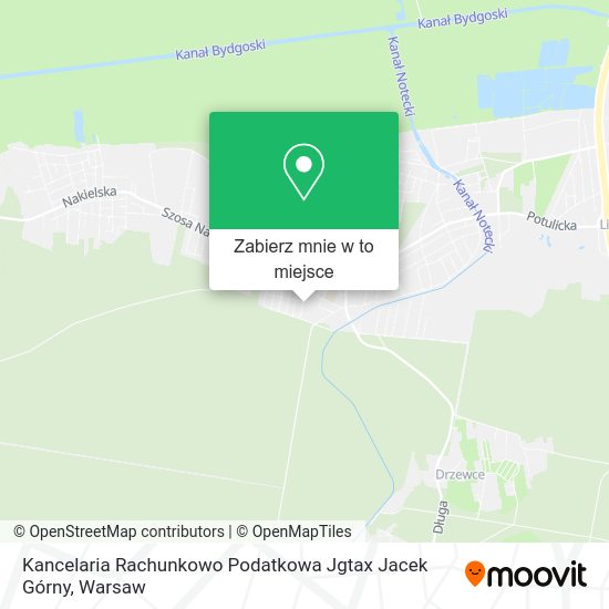 Mapa Kancelaria Rachunkowo Podatkowa Jgtax Jacek Górny