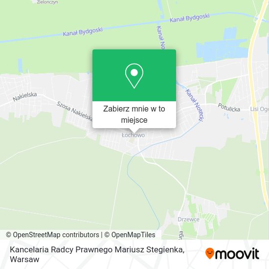 Mapa Kancelaria Radcy Prawnego Mariusz Stegienka