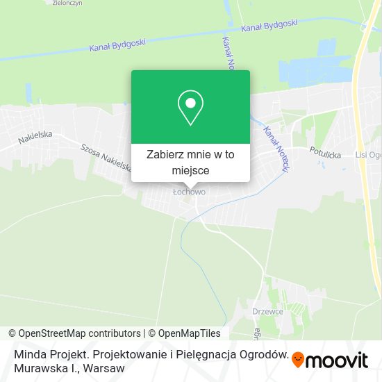 Mapa Minda Projekt. Projektowanie i Pielęgnacja Ogrodów. Murawska I.