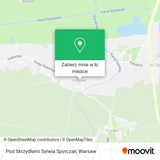 Mapa Pod Skrzydłami Sylwia Spyrczak