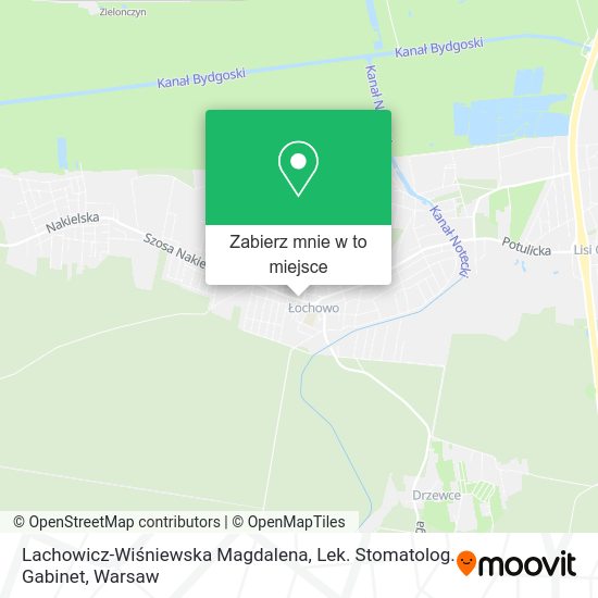 Mapa Lachowicz-Wiśniewska Magdalena, Lek. Stomatolog. Gabinet