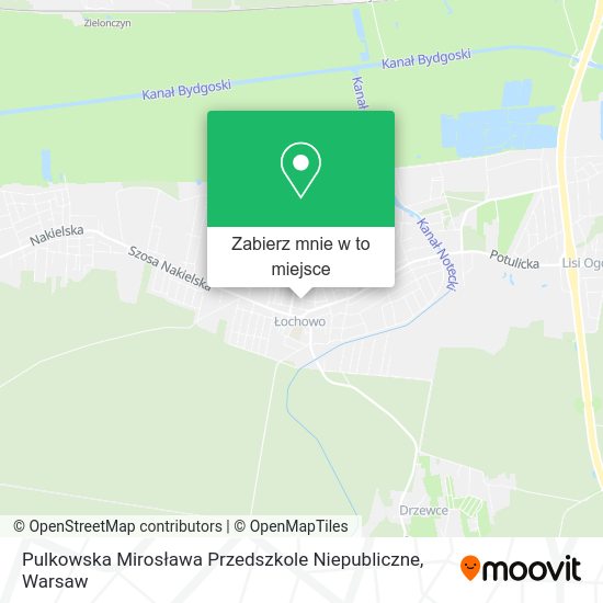 Mapa Pulkowska Mirosława Przedszkole Niepubliczne