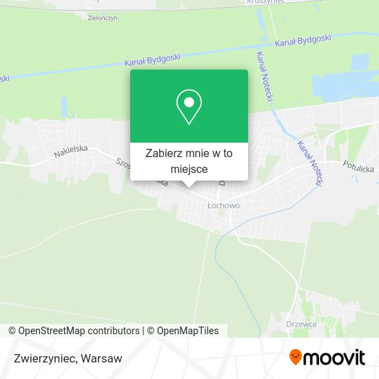 Mapa Zwierzyniec