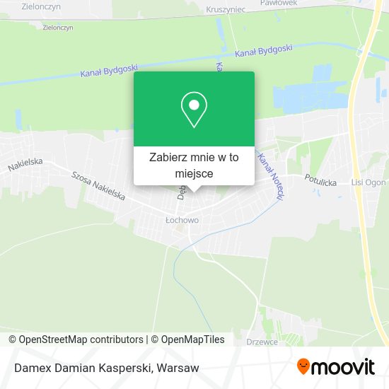 Mapa Damex Damian Kasperski