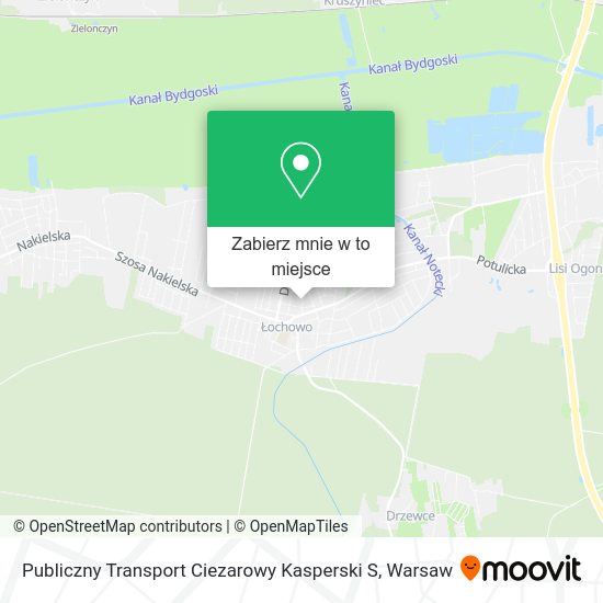 Mapa Publiczny Transport Ciezarowy Kasperski S