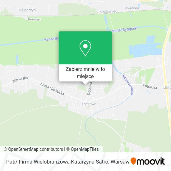 Mapa Pati/ Firma Wielobranżowa Katarzyna Satro