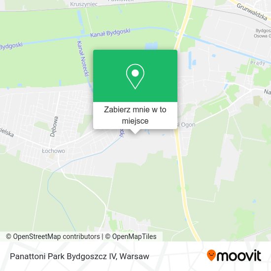 Mapa Panattoni Park Bydgoszcz IV