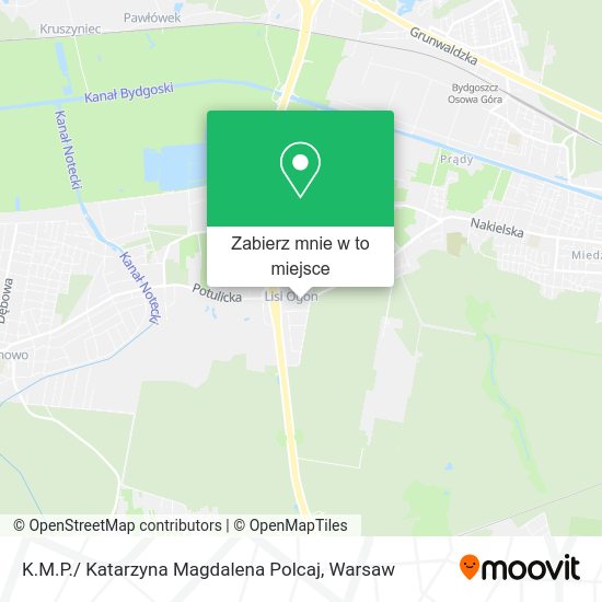 Mapa K.M.P./ Katarzyna Magdalena Polcaj