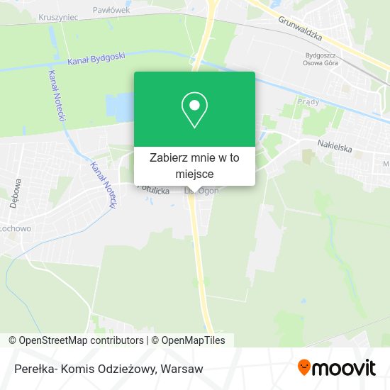 Mapa Perełka- Komis Odzieżowy