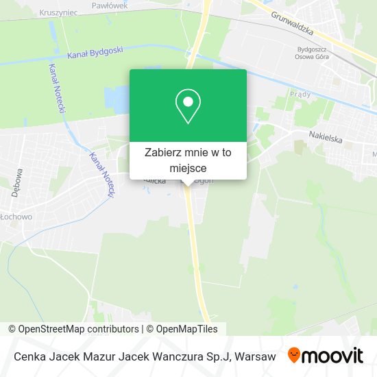 Mapa Cenka Jacek Mazur Jacek Wanczura Sp.J