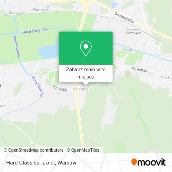 Mapa Hard-Glass sp. z o.o.