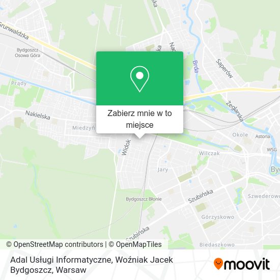 Mapa Adal Usługi Informatyczne, Woźniak Jacek Bydgoszcz