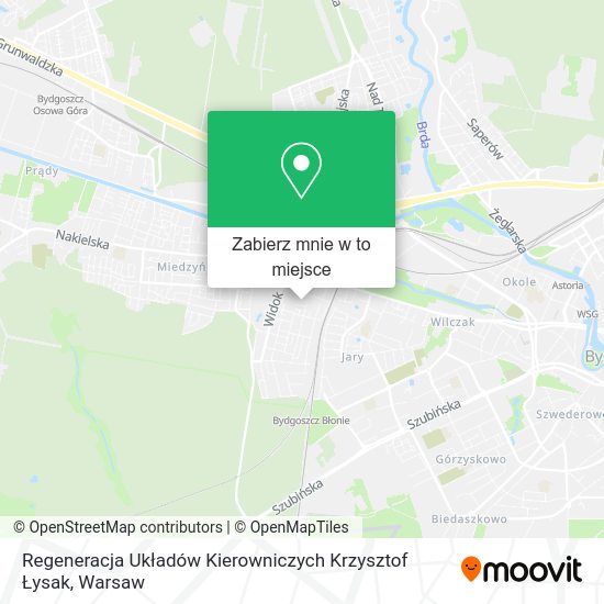 Mapa Regeneracja Układów Kierowniczych Krzysztof Łysak