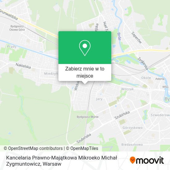 Mapa Kancelaria Prawno-Majątkowa Mikroeko Michał Zygmuntowicz