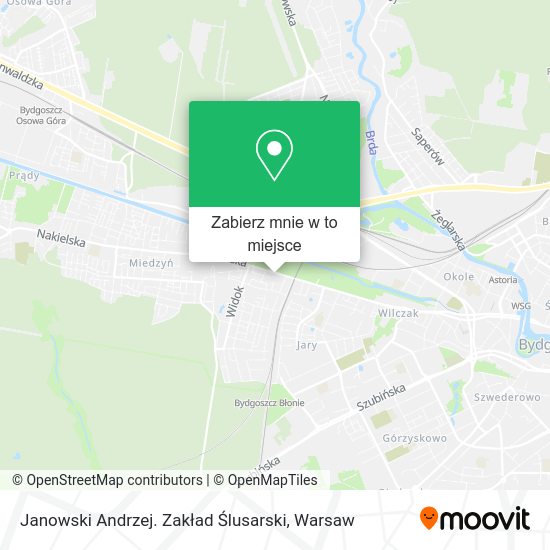 Mapa Janowski Andrzej. Zakład Ślusarski