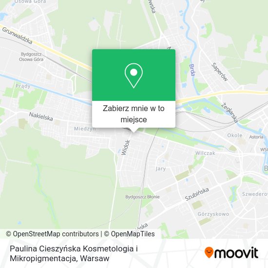 Mapa Paulina Cieszyńska Kosmetologia i Mikropigmentacja