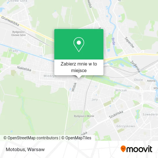 Mapa Motobus