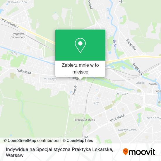 Mapa Indywidualna Specjalistyczna Praktyka Lekarska