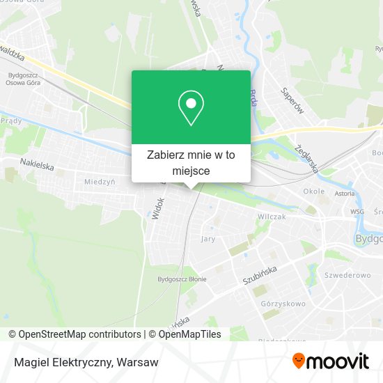 Mapa Magiel Elektryczny