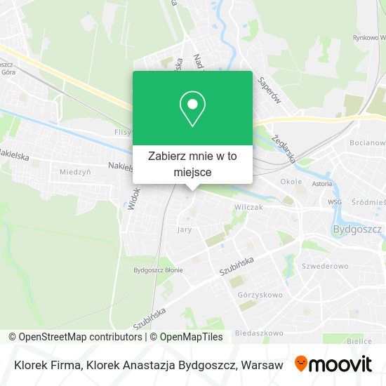 Mapa Klorek Firma, Klorek Anastazja Bydgoszcz