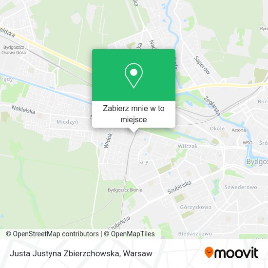 Mapa Justa Justyna Zbierzchowska