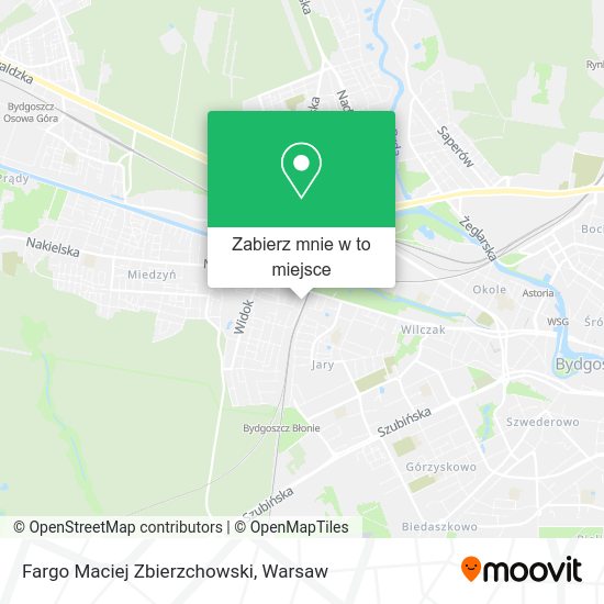 Mapa Fargo Maciej Zbierzchowski