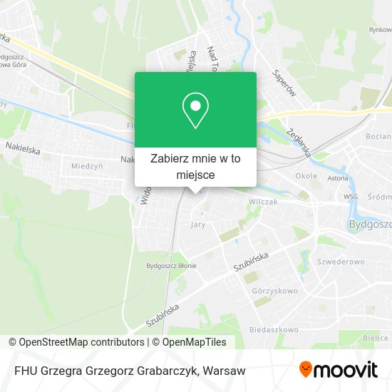 Mapa FHU Grzegra Grzegorz Grabarczyk