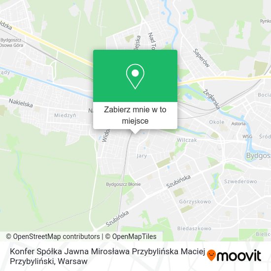 Mapa Konfer Spółka Jawna Mirosława Przybylińska Maciej Przybyliński