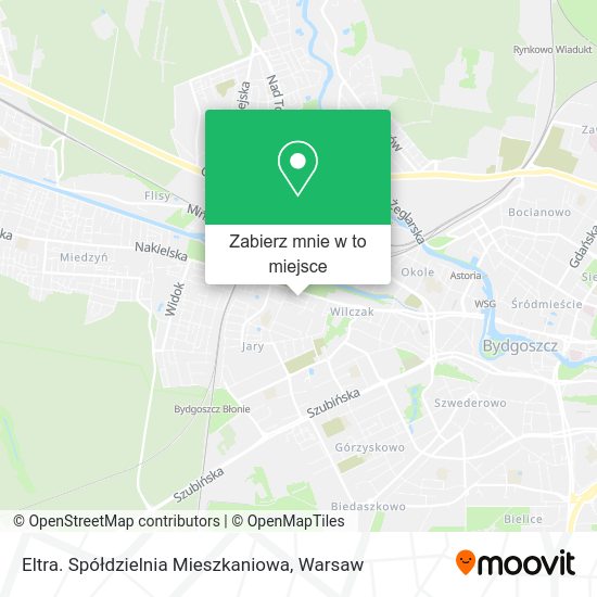 Mapa Eltra. Spółdzielnia Mieszkaniowa