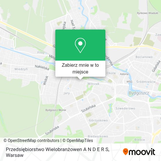 Mapa Przedsiębiorstwo Wielobranżowen A N D E R S