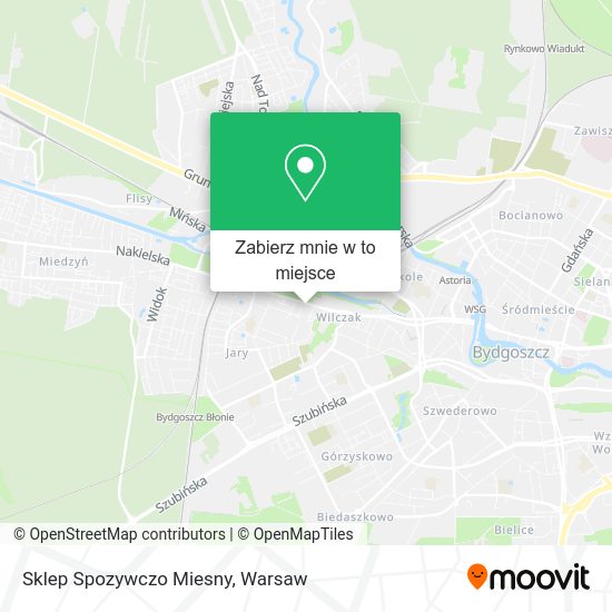 Mapa Sklep Spozywczo Miesny